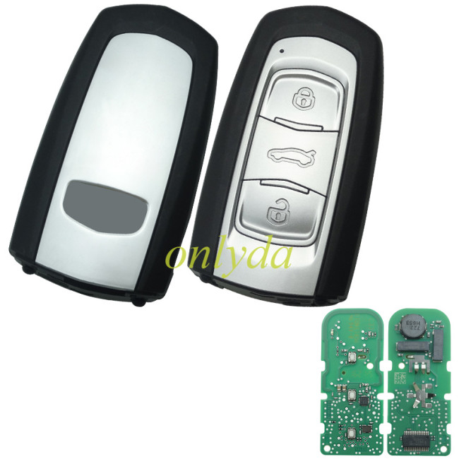 For Geely  original Remote key 4A chip 433.92MHz  ASK