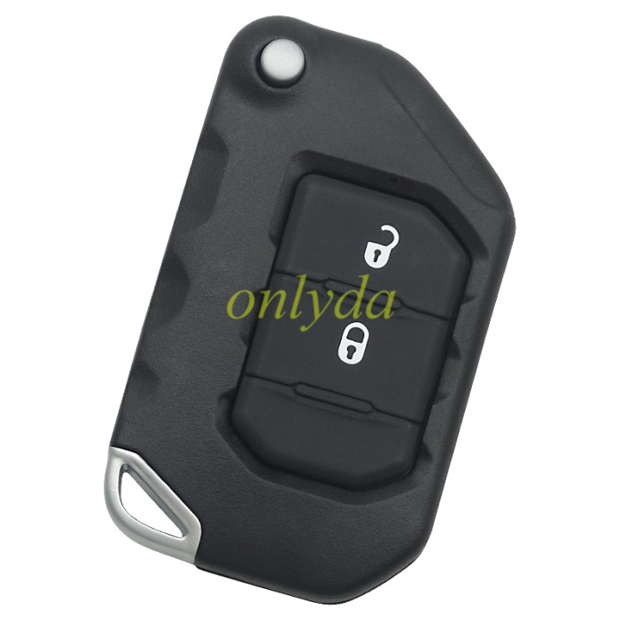 2021 For Jeep Wrangler Gladiator 2 Button Smart Flip Key Remote  433.92MHz ASK PCF7939M / HITAG AES / 4A CHIP  PN: 68416786AB /  FCC ID: OHT1130261