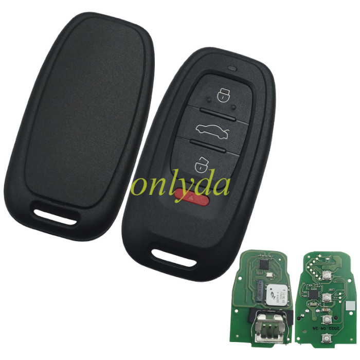 VVDI XSADJ1GL For Audi 754J Smart key with adjustable frequency 315mhz/433mhz/868mhz