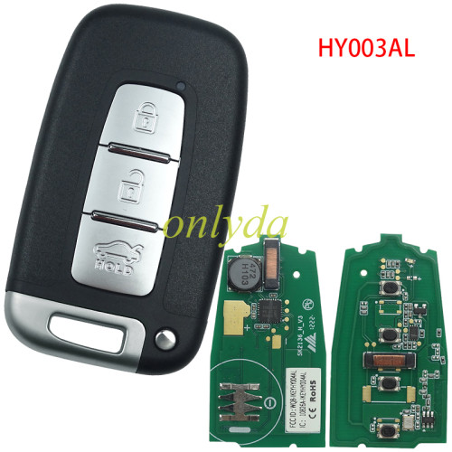 AUTEL For Kia 3/4 Buttons Smart Key Universal Remote used for MaxiIM KM100 Key Programmer ,please choose the frequncy 315mhz/433mhz