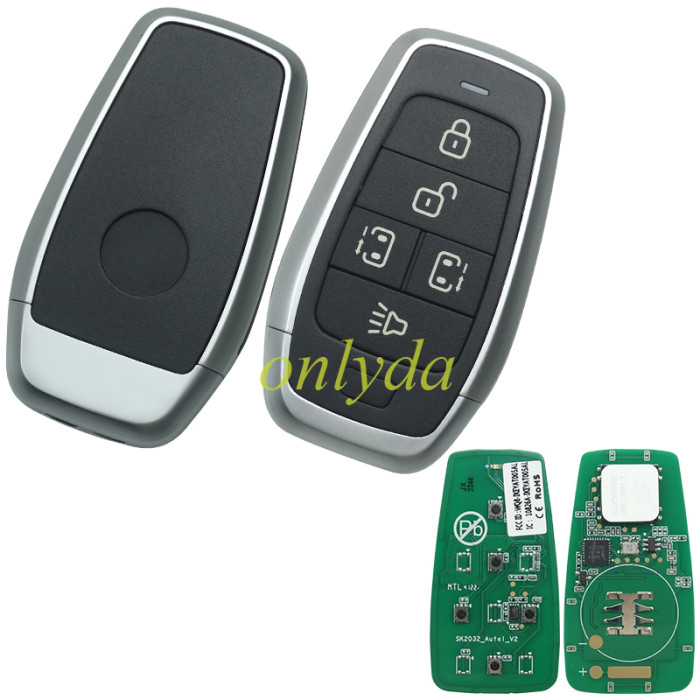 For AUTEL MAXIIM IKEY Standard Style IKEYAT005CL 5 Buttons Independent Smart Key (Left Door/ Right Door)