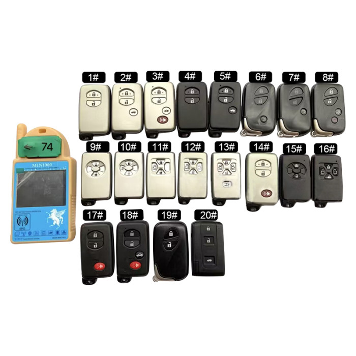For Toyota remote key with 4D chip, pls choose and note the model you need