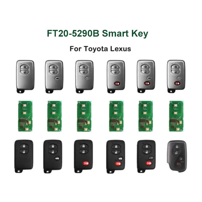 For Toyota/corona/Prodo/Lexus Smart Key 4D FT20-0140B 315MHz/312-314mhz/433-434mhz