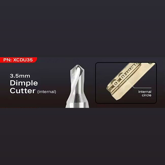 XCDU35 3.5mm Dimple cutter (Internal)