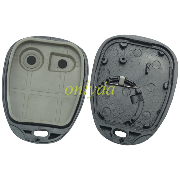 For GM 2 Button key blank with battery part