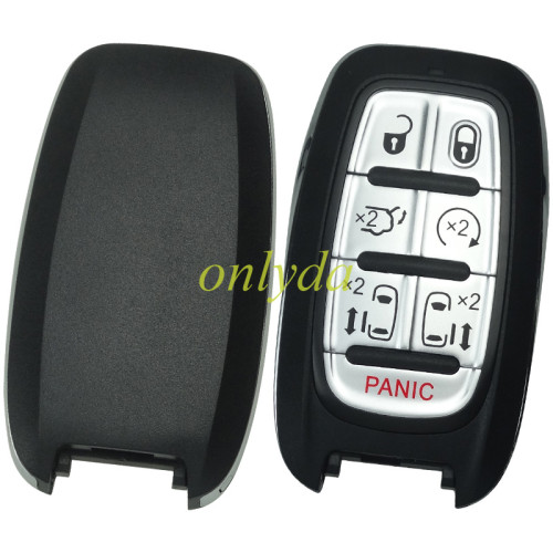 For 7 Button  keyless  remote key with 434mhz with Hitag-AES (4A chip) FCCID:M3N-97395900   P/N:68217832AC, 68217832AB                    2017-2020 HRYSLER PACIFICA