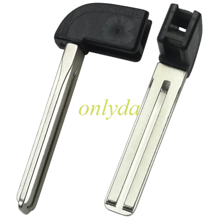 For Toyota emmergency key blade double sided groove
