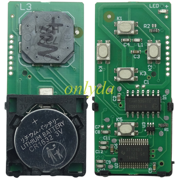 For Smart Key For Subaru Forester Legacy 2008-2013 3 button 271451-0780 315MHz ASK4D60 CHIP