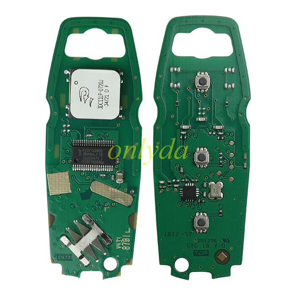 For ford 3 button Hitag pro 49 chip 434mhz