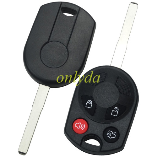 For  Ford 4 button remote key shell(3 parts)