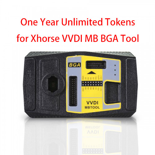 one year free token for Xhorse VVDI MB BAG TOOLS