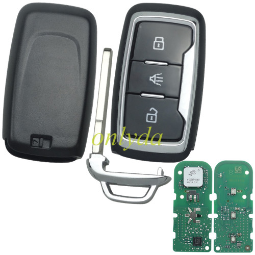 For Chery jetour x70 (Fidelity) smart key ID4A 433MHZ