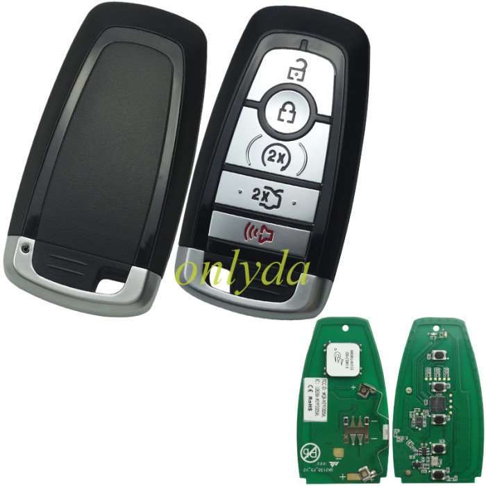AUTEL For Ford 5 Buttons Smart Key Universal Remote used for MaxiIM KM100/IM508/IM608 can apply for the frequnecy from 315mhz to 434mz