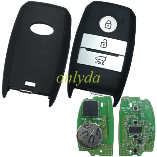 Original for  Kia 3 button remote key with 433mhz with  HITAG3 chip F2951X0700  PN:G2000