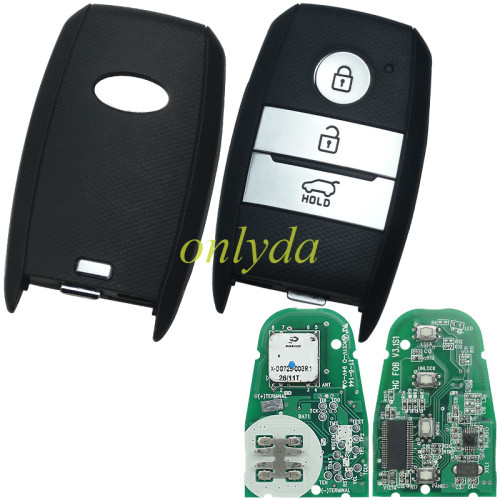 Original for Kia 4 button remote key with 434mhz with 4D60+dst40 chip  PN:15CHGNTG4