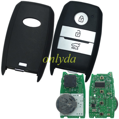 Original for  Kia 3+1 button remote key with 433.mhz with 46 chip（HITAG3) F2951X0700 PN:C5000