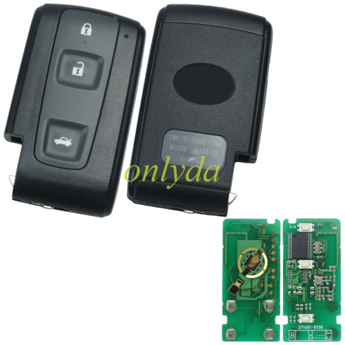 For original Toyota  CROWN remote 315mhz with 4D70E chip  # 271451-0030  CMII ID :2004DJ1040 MODEL:14AAA-02