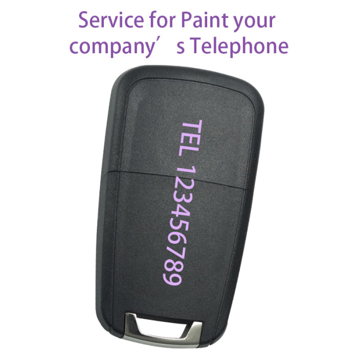 Service Paint your company’s Telephone on the key shell