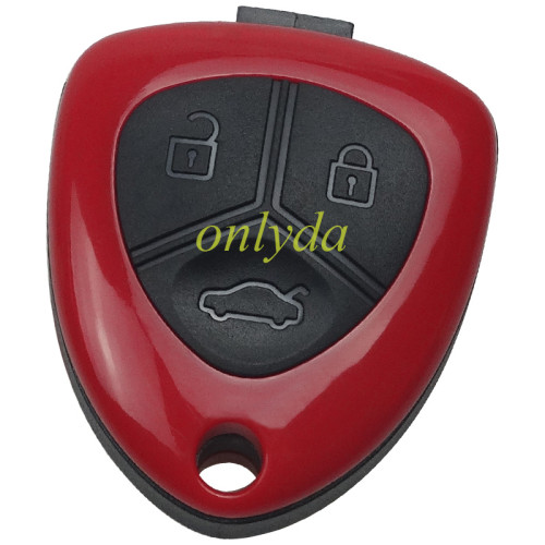 For Ferrari style 3 button remote key for KDX2 and KD MAX to produce any model  remote . with blade hole