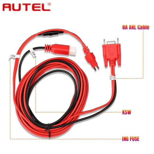 Autel MaxiIM TOYOTA 8A BLADE AKL KIT, Autel Toyota 8A Non-Smart Key All Keys Lost Adapter Work with APB112 and G-Box2