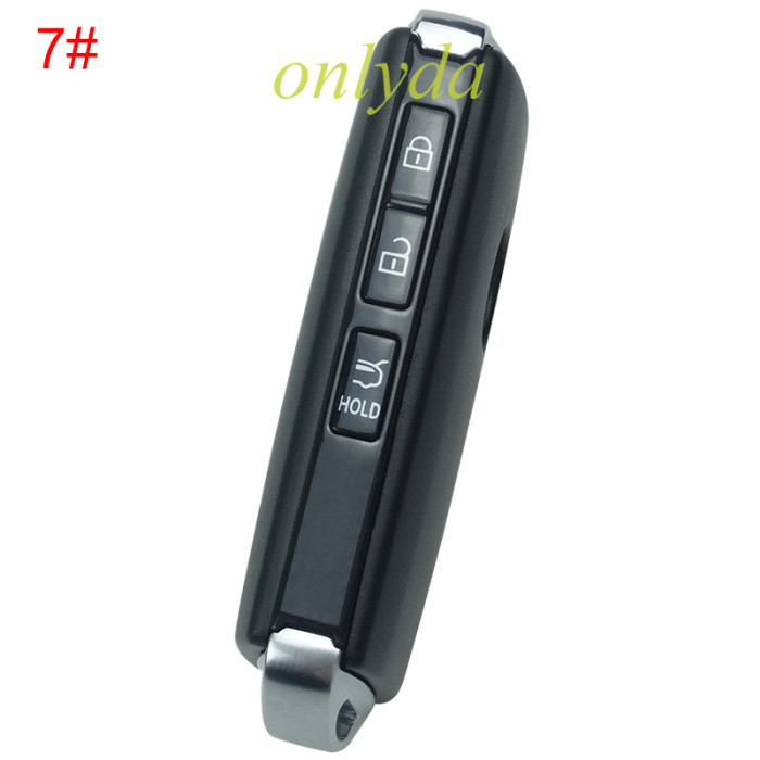 2020 new mazda 2/2+1/3/3+1/4 button  remote key case（please choose the button）with badge