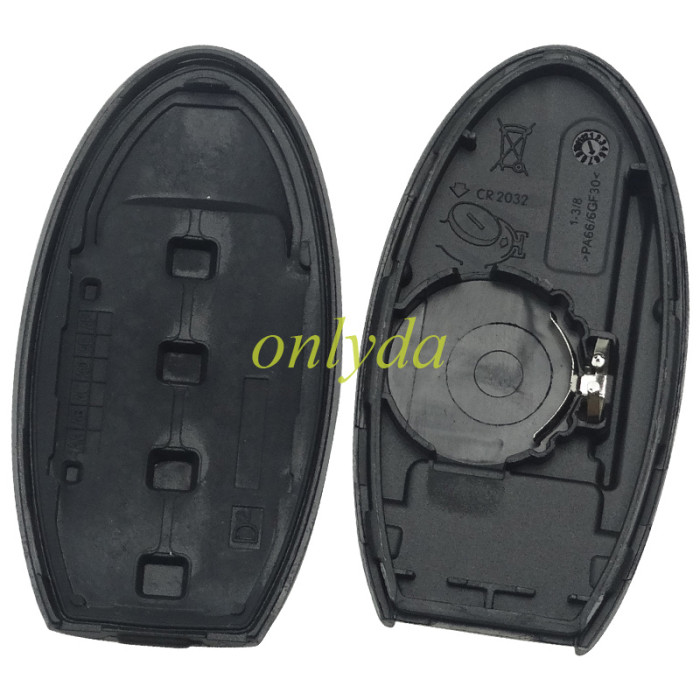 For Nissan 3+1 button remote  key blank