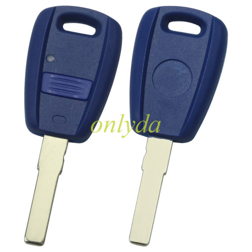 For FIAT remote key blank & 1 button  in blue color