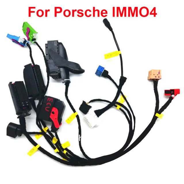 for Porsche Immo4 KESSY J518 Test Platform Cable ELV ECU EIS Cluster on Bench Harness