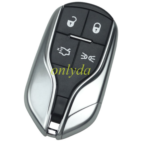 For Maserati  4 button remote key case with badge