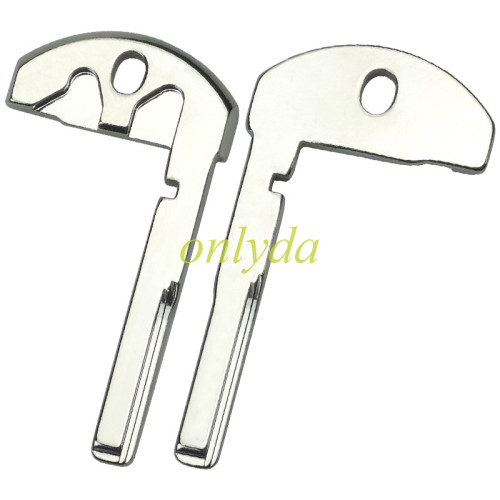 Suitable for 22 Mercedes-Benz new C-class S-class mechanical small keys C200LC260L smart card spare key embryo