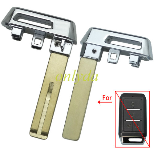 For BYD  emergency  key blade