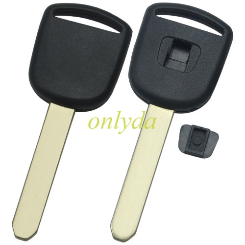 For  Honda transponder key shell， with badge or without badge , pls choose .