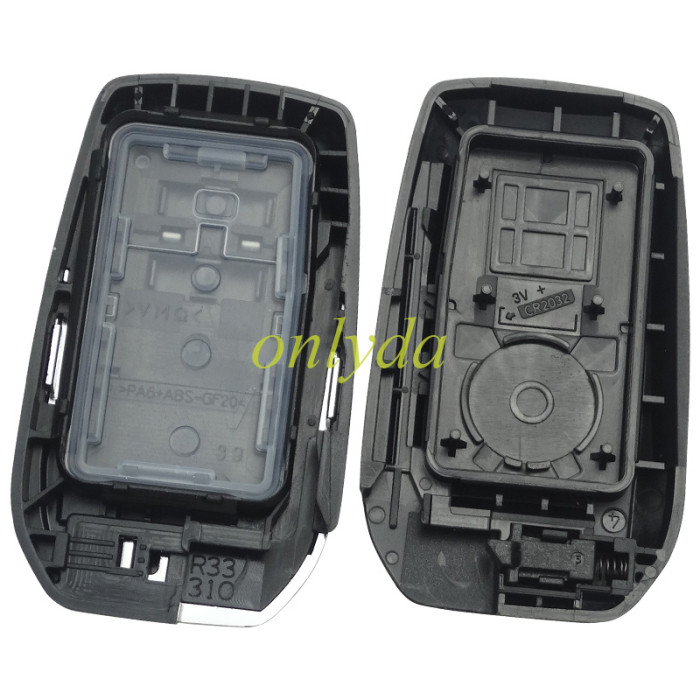 For Toyota Fortuner original 3 button remote key with 433 mhz with Toyota H chip