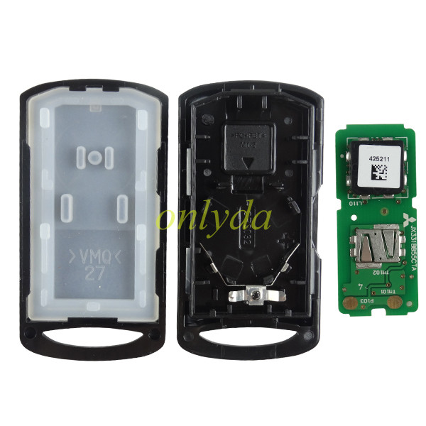 For  Yamaha 1 button remote key With 433.92mhz