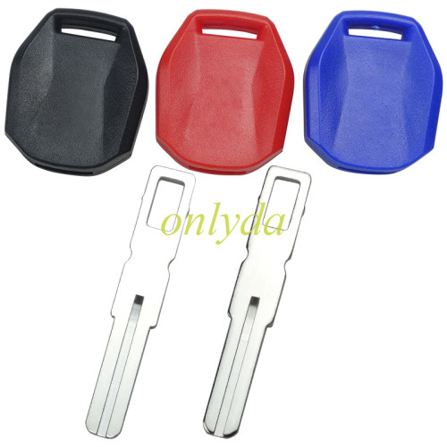 For KTM Motocycle key blank,pls choose color(with printed badge, unremovable)
