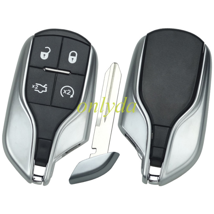 For Maserati 4button  remote key case without badge