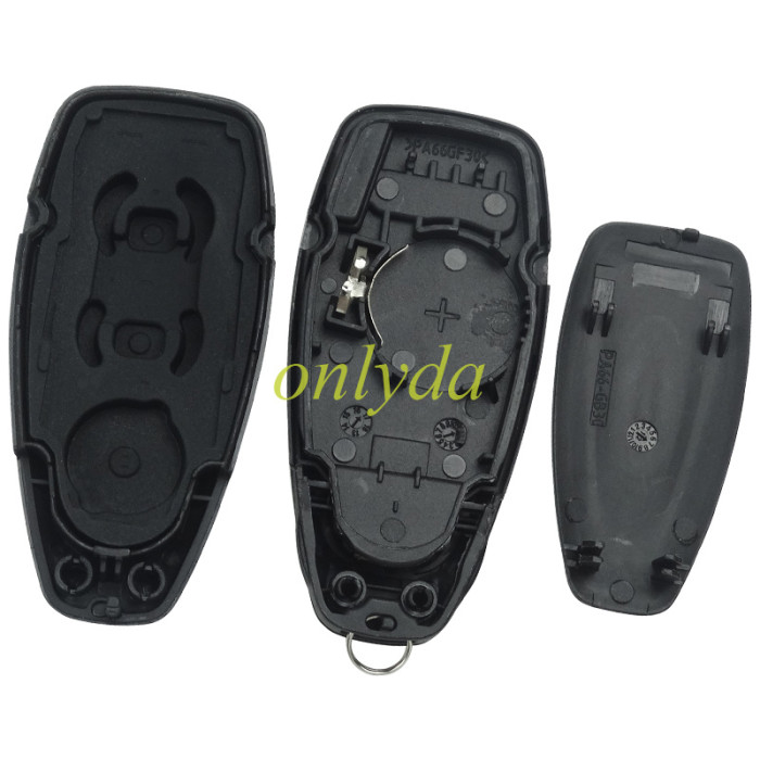 For 3 button  remote key shell with blade
