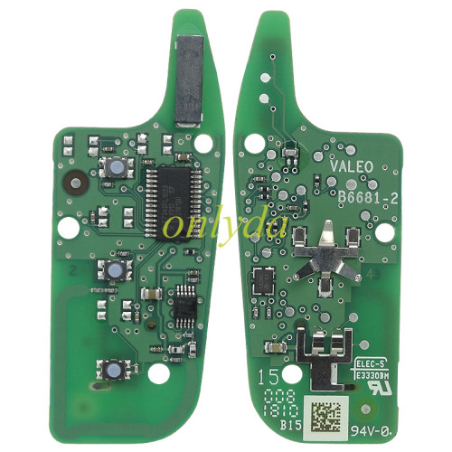 Original Ford 3button remote with 434mhz with 49 chip OE: DS7T15K601BF for 2015+ Everest  Escort
