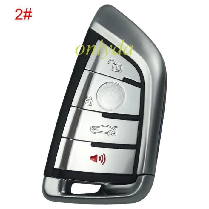 For BMW  X5 keyless 3 button remote key with PCF7953P chip-315mhz/434mhz/868mhz   FSK                5AF 011926-11 BMW 9337242-01