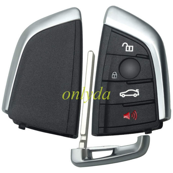 For BMW  X5 keyless 4button  remote key with PCF7953P chip-868mhz FSK               5AF 011926-11 BMW 9337242-01 CMIIT ID:2013DJ5983