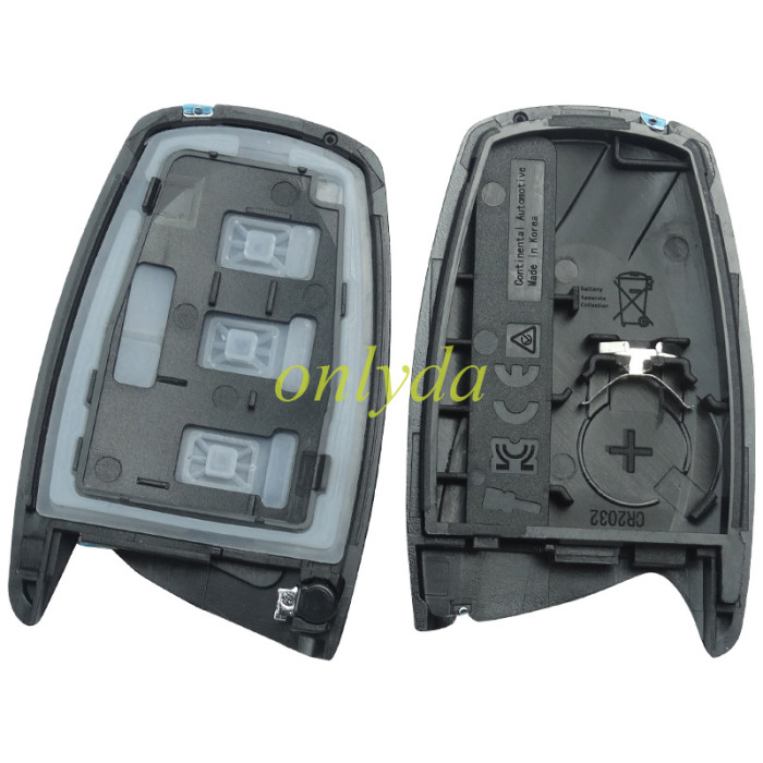 For hyundai 3+1 button remote key blank with blade