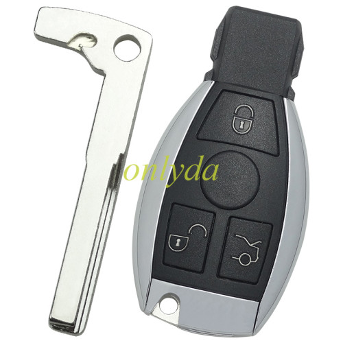 For  Benz 3 button remote key shell