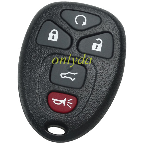 For GM 4+1 Button remote key  with FCCID OUC60270-433mhz (GM # 15913421 , 15913420 ,  20869057 15857840 5913427)