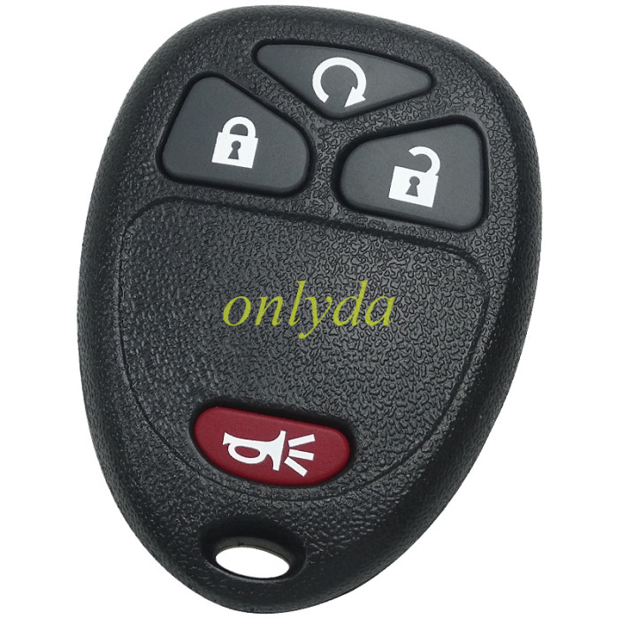 For  GM 3+1 button remote key  cover with battery clamp part