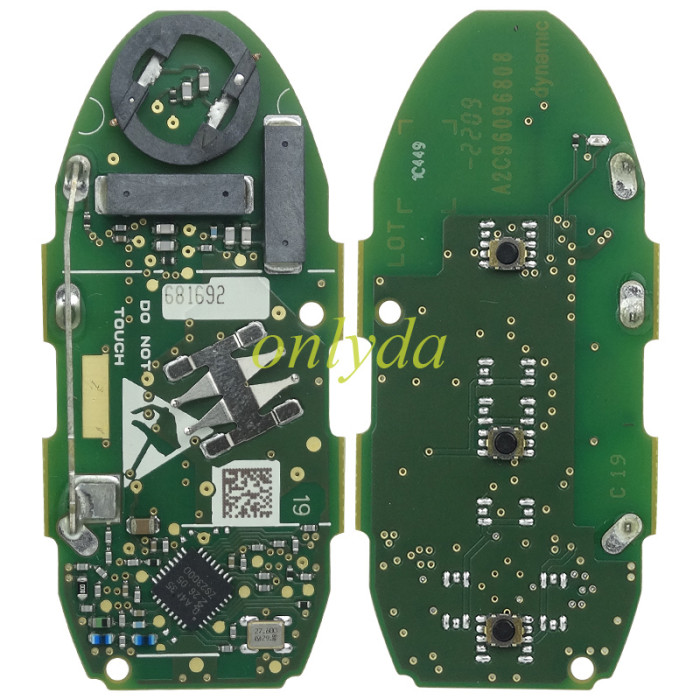 OEM  Mitsubishi outlander 3 button 2021-2022  4A Frequency:433MHz Transponder: NCF29A/HITAG AES / Part No: 8637C251