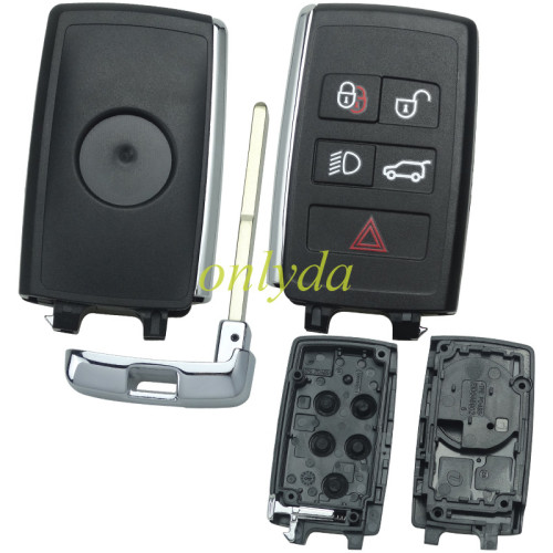 For LandRover replacement shell  for original 5 button remote key