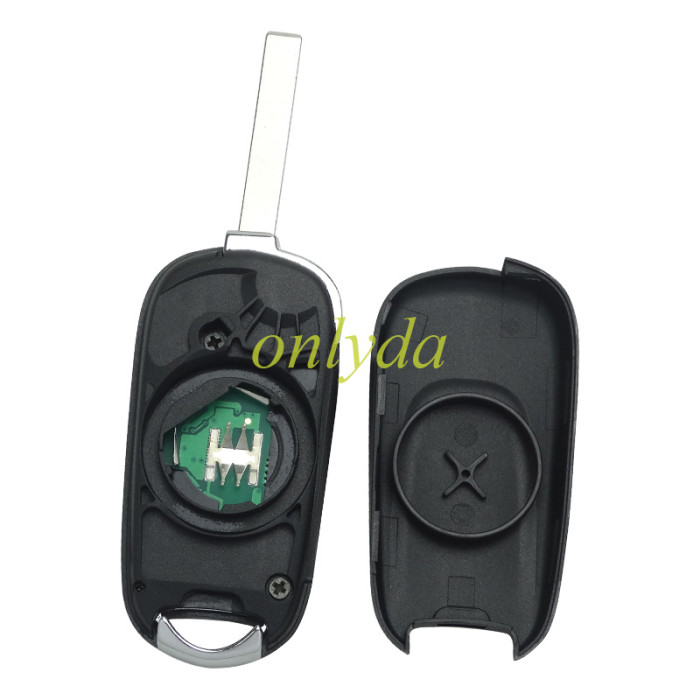 For Opel 3 button flip remote key  with 434mhz with PCF7961EHITAG2 46chip