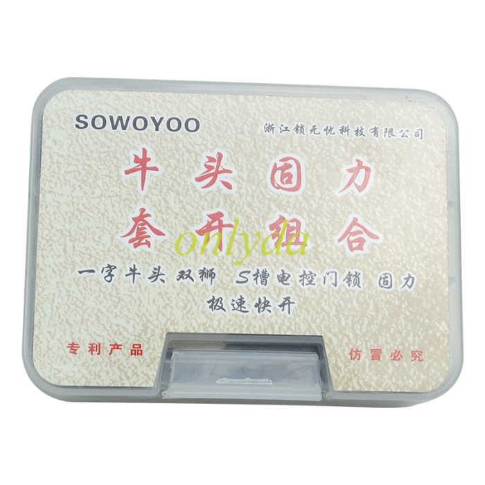 SOWOYOO 48-in-1 master key set Used for padlock repair
