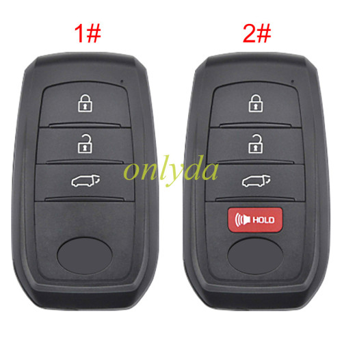 KEYDIY TDB01 KD Smart Key Universal Remote Control With Toyota 4D chip ,please choose the key shell