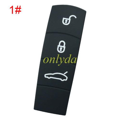 For  Porsche 3 Button key pad